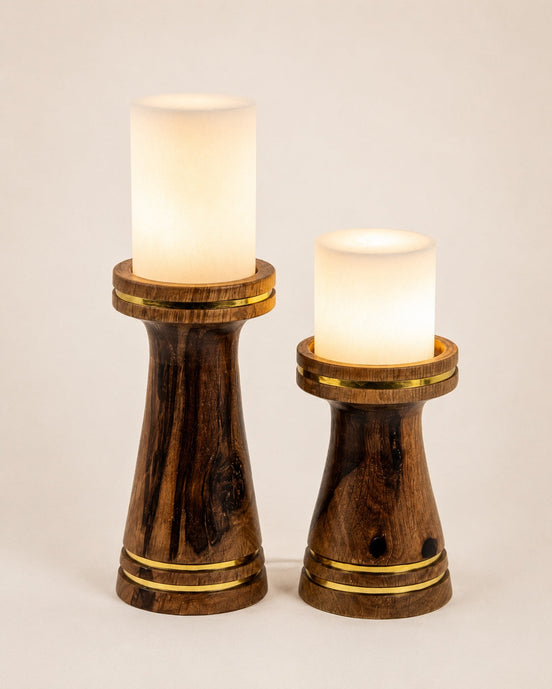 Siwa Glow Lamp - Casuarina Wood