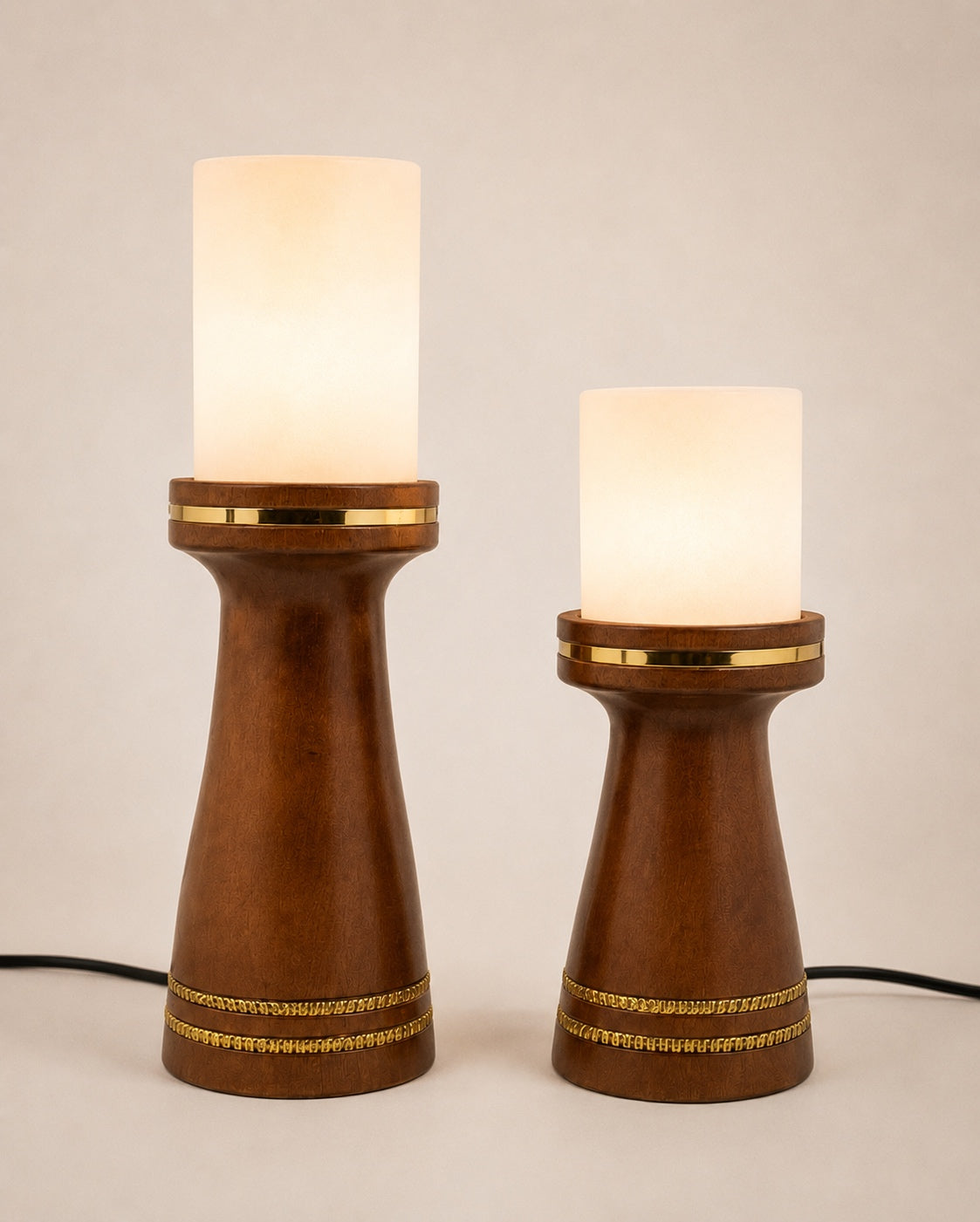 Siwa Glow Lamp - Beechwood