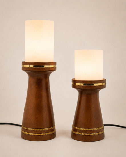 Siwa Glow Lamp - Beechwood